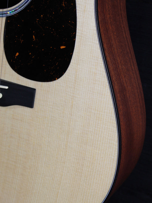 Martin D Jr-E acoustic electric guitar top and sides