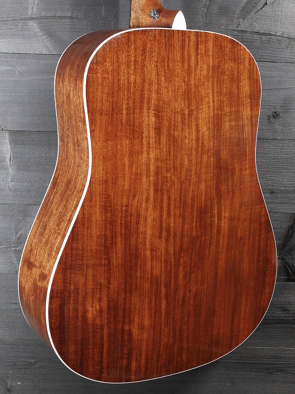 Martin DE Retro Plus Granadillo solid granadillo back glamour shot
