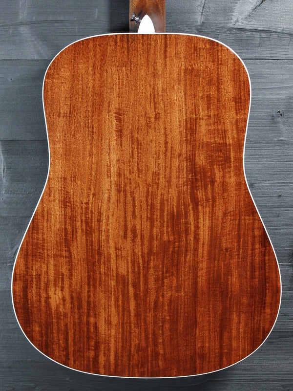 Martin DE Retro Plus Granadillo dreadnought acoustic guitar back