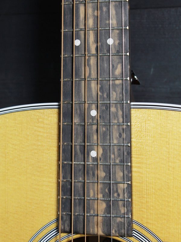 Martin DE Retro Plus Granadillo spruce top acoustic guitar marbled ebony fretboard.
