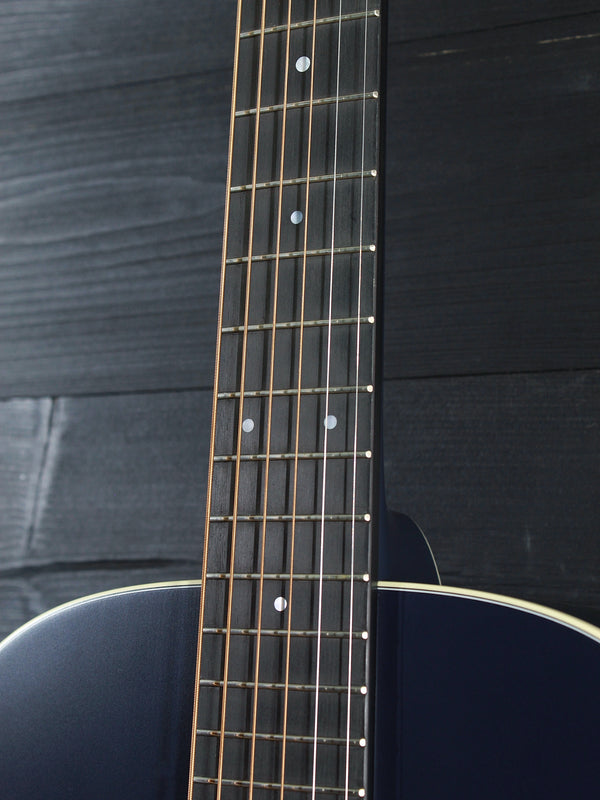 Martin Custom Shop 00-14 Fret SS Navy Blue - Mahogany/Spruce Acoustic Guitar