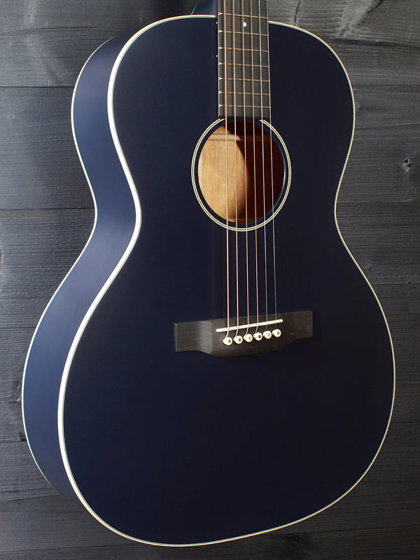 Martin Custom Shop 00-14 Fret SS Navy Blue - Mahogany/Spruce Acoustic Guitar