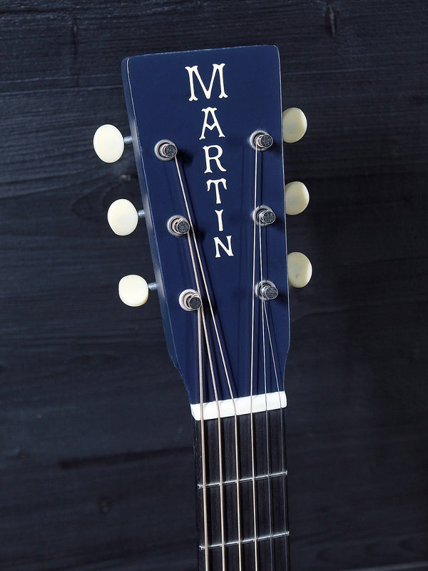 Martin Custom Shop 00-14 Fret SS Navy Blue - Mahogany/Spruce Acoustic Guitar