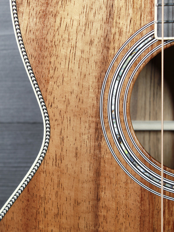 Martin Custom Shop 000 12-Fret Figured Koa Acoustic Guitar