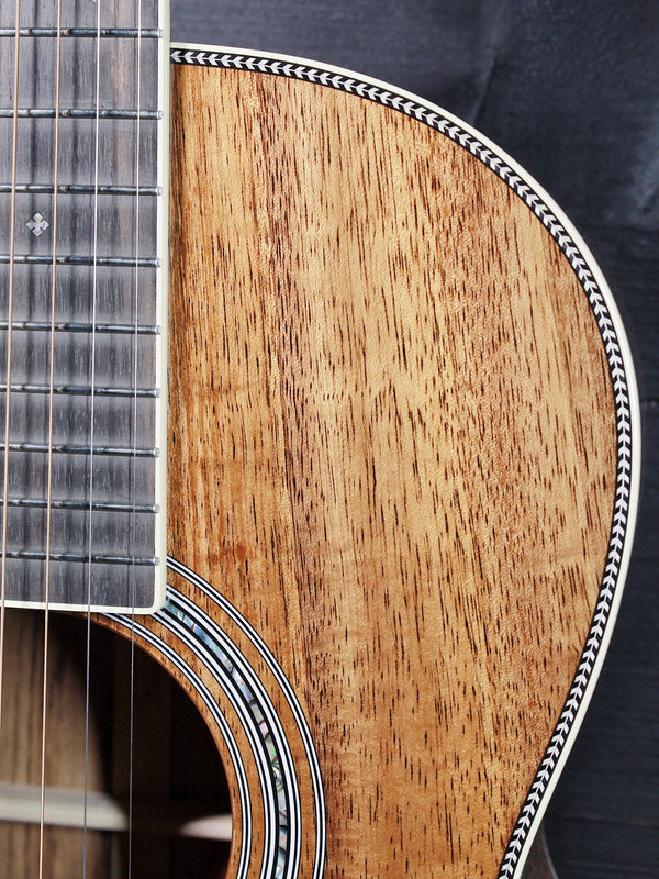 Martin Custom Shop 000 12-Fret Figured Koa Acoustic Guitar