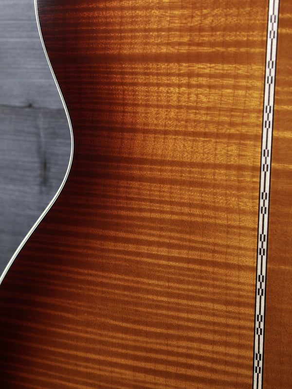 Martin Custom Shop J-28 Style Maple Jumbo Ambertone Acoustic Guitar