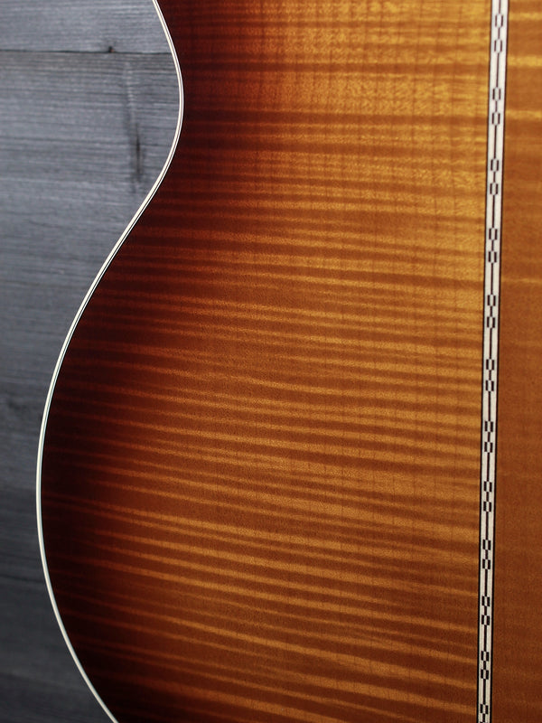 Martin Custom Shop J-28 Style Maple Jumbo Ambertone Acoustic Guitar