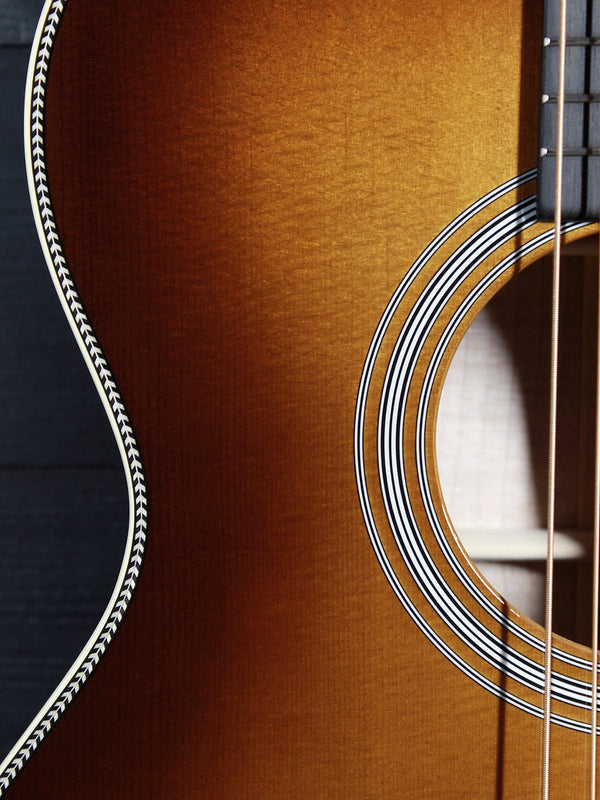 Martin Custom Shop J-28 Style Maple Jumbo Ambertone Acoustic Guitar