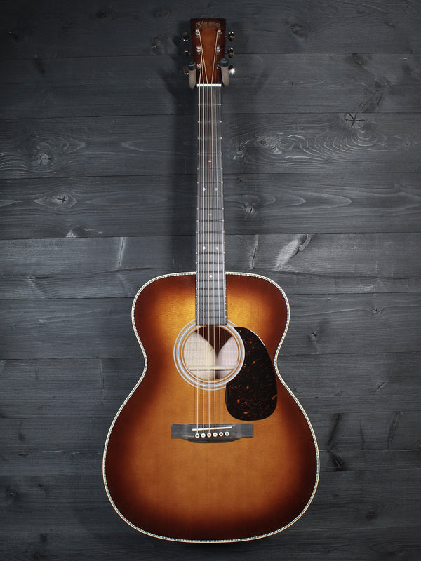 Martin Custom Shop J-28 Style Maple Jumbo Ambertone Acoustic Guitar