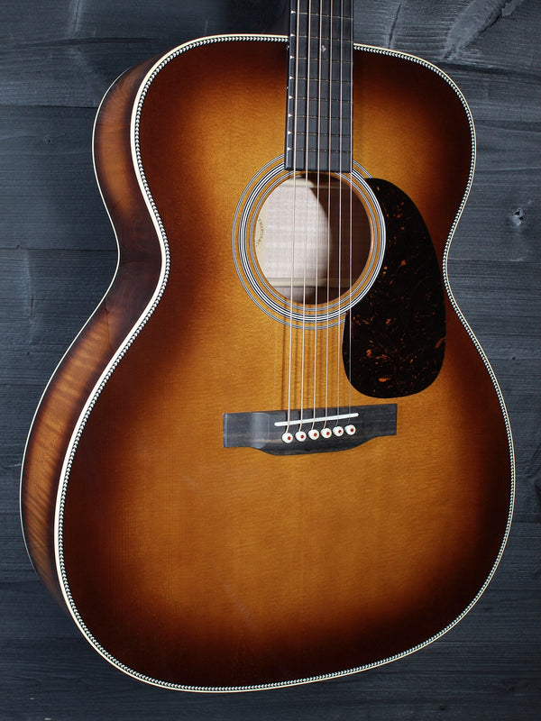 Martin Custom Shop J-28 Style Maple Jumbo Ambertone Acoustic Guitar