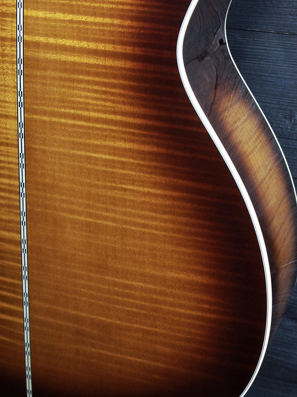 Martin Custom Shop J-28 Style Maple Jumbo Ambertone Acoustic Guitar