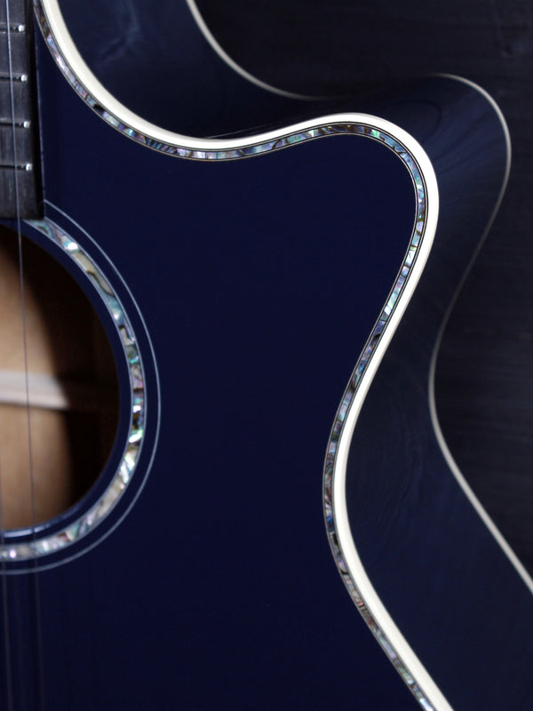 Martin Custom Shop GPC Navy Blue Grand Performance Mahogany / Spruce Guitar
