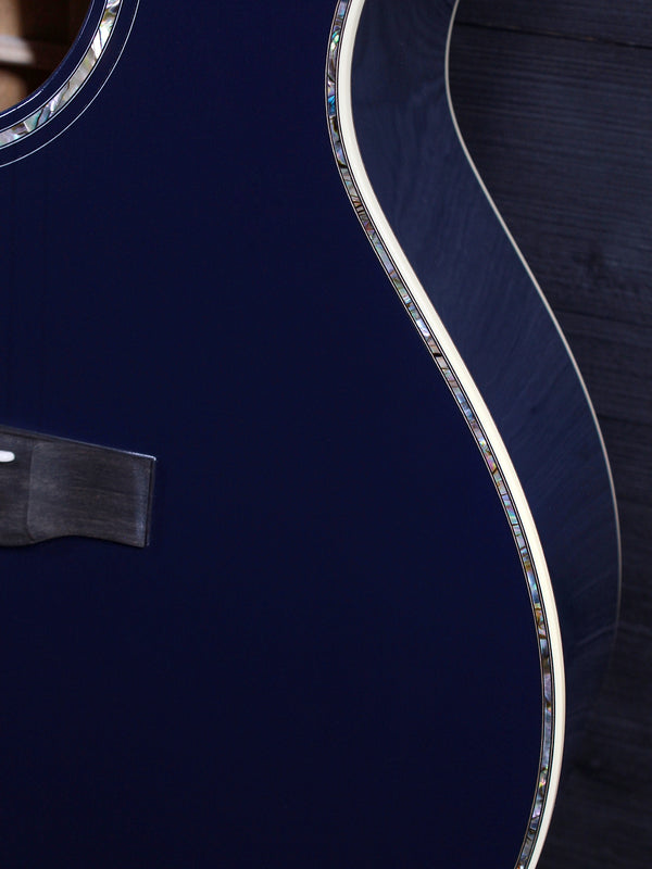 Martin Custom Shop GPC Navy Blue Grand Performance Mahogany / Spruce Guitar