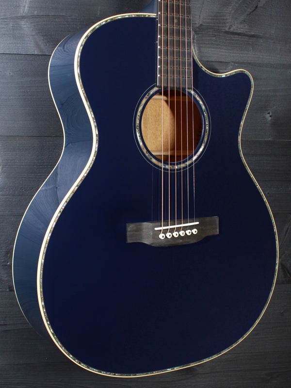 Martin Custom Shop GPC Navy Blue Grand Performance Mahogany / Spruce Guitar