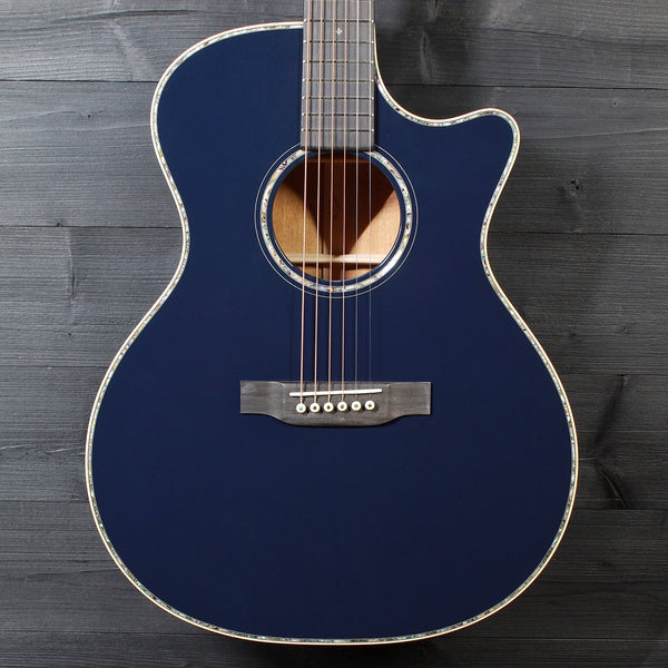 Martin Custom Shop GPC Navy Blue Grand Performance Mahogany / Spruce Guitar