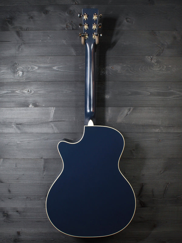 Martin Custom Shop GPC Navy Blue Grand Performance Mahogany / Spruce Guitar