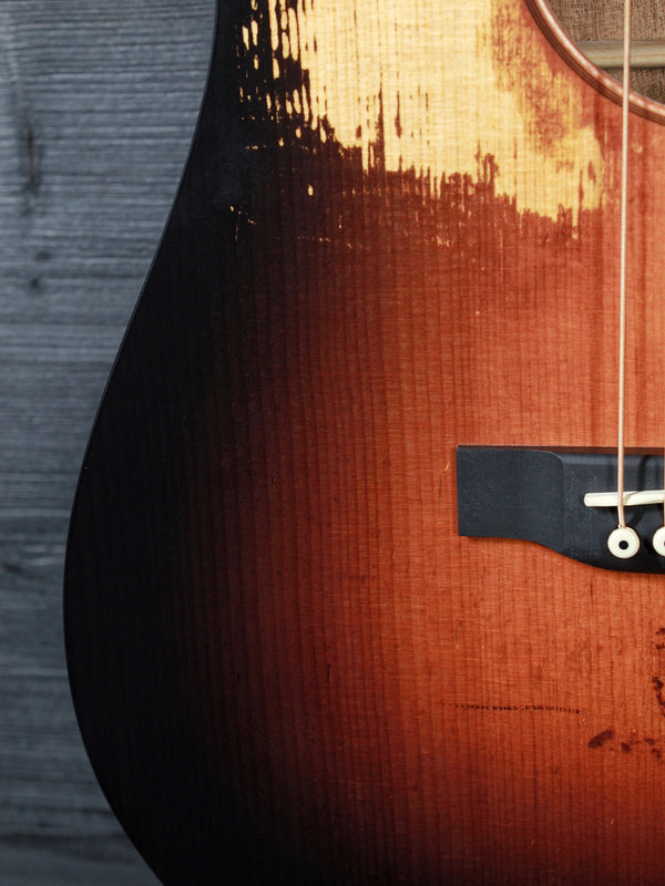 Martin D Jr E StreetLegend Burst Dreadnought Junior - Solid Wood Acoustic-Electric Guitar