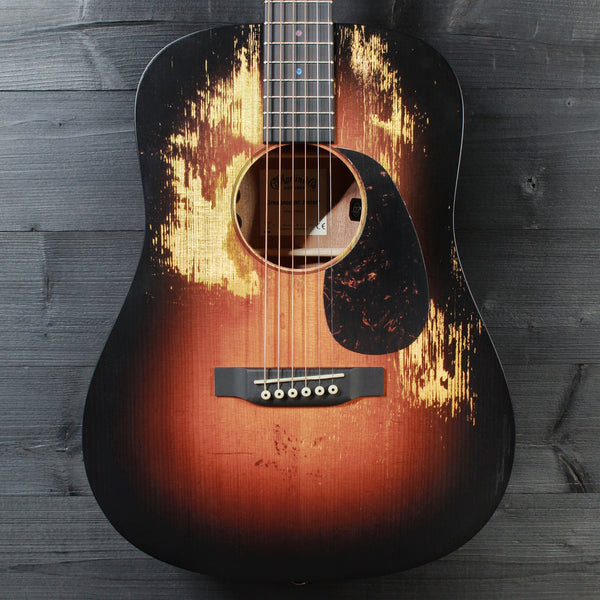 Martin D Jr E StreetLegend Burst Dreadnought Junior - Solid Wood Acoustic-Electric Guitar