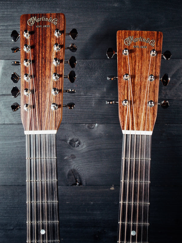 Martin Grand J-28E DN Double Neck Standard Series Acoustic-Electric Guitar