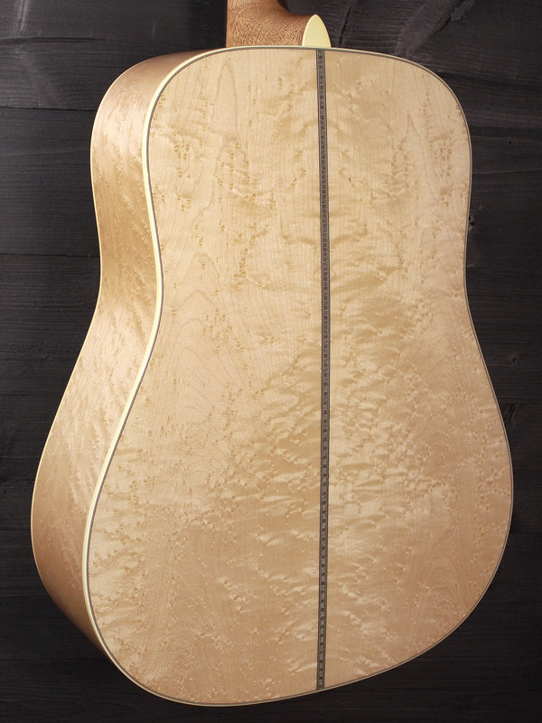 Martin Custom Shop Expert HD28 Style Birdseye Maple Dreadnought Acoustic Guitar