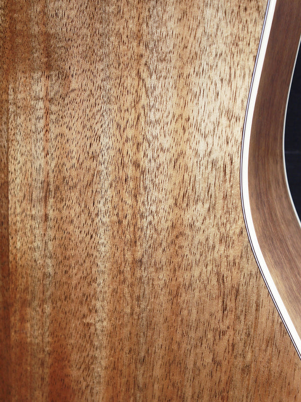 Martin O’ahu HG-28 solid flamed Hawaiian koa back antique white binding