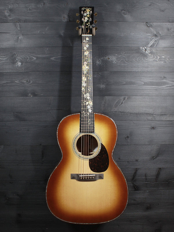 Martin O’ahu K-42 Hibiscus acoustic guitar full front view 