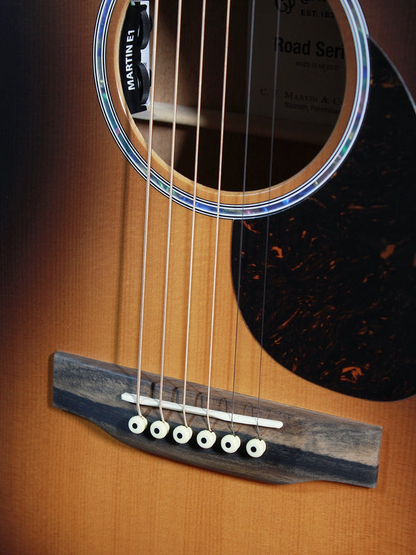 Martin OMC-10E Modern Burst Acoustic-Electric Guitar | Solid Sapele Auditorium Cutaway