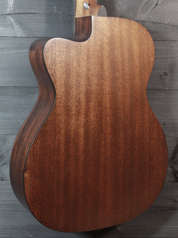 Martin OMC-10E Modern Burst Acoustic-Electric Guitar | Solid Sapele Auditorium Cutaway