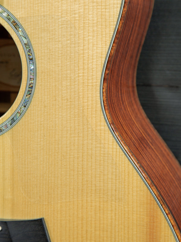 Pre-Owned Taylor Custom Grand Symphony Cocobolo Adirondack w/ ES2 Electronics