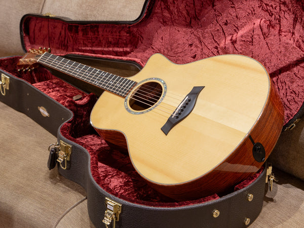 Pre-Owned Taylor Custom Grand Symphony Cocobolo Adirondack w/ ES2 Electronics