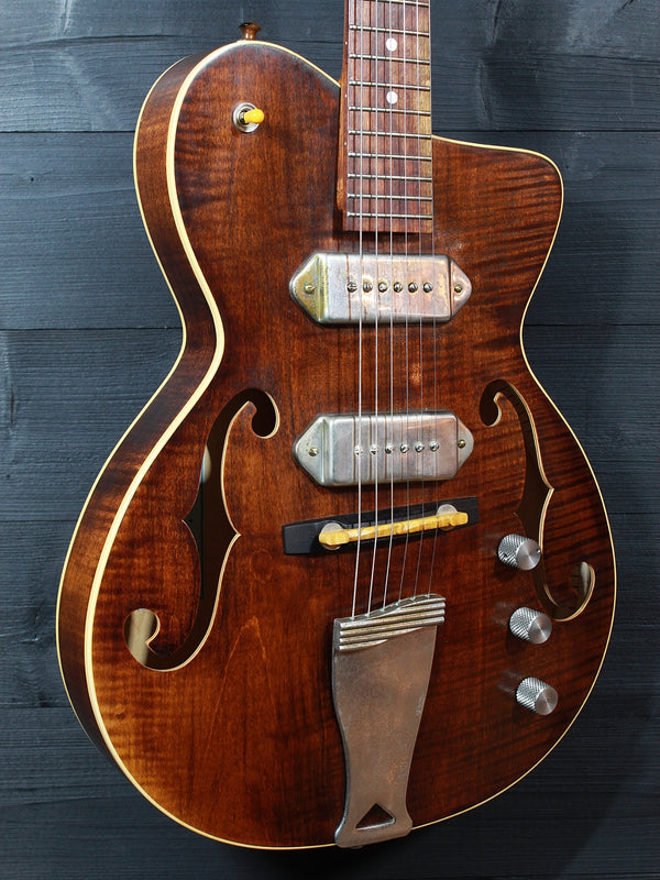 Pre-Owned Retrograde Cambridge Handmade Hollowbody Electric Guitar