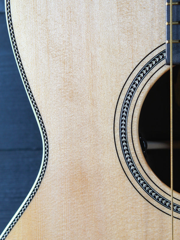 Roberts Luthiery Custom 000 12-Fret Brazilian / Aged Sitka Guitar w/ K&K Pure Mini Pickup