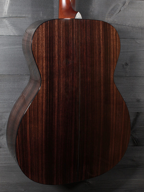Santa Cruz 50th Anniversary OM/PW Rosewood / Spruce Acoustic Guitar