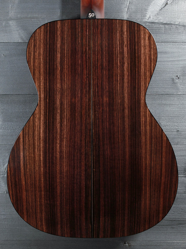 Santa Cruz 50th Anniversary OM/PW Rosewood / Spruce Acoustic Guitar