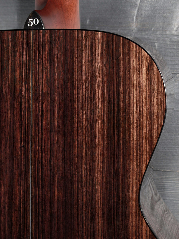 Santa Cruz 50th Anniversary OM/PW Rosewood / Spruce Acoustic Guitar