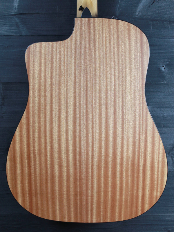 Taylor 110ce acoustic-electric guitar layered Sapele Back