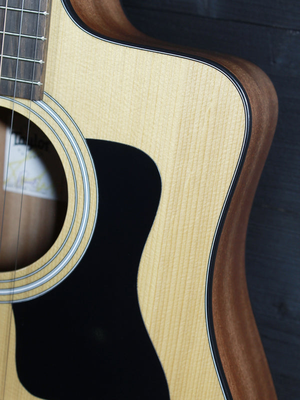 Taylor 110ce acoustic-electric guitar cutaway