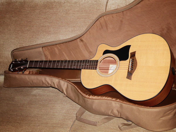 Taylor Guitars 112ce Grand Concert Acoustic-Electric Guitar | Solid Spruce Top | ES2 Electronics
