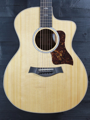Taylor 214ce-K Deluxe acoustic electric guitar front view