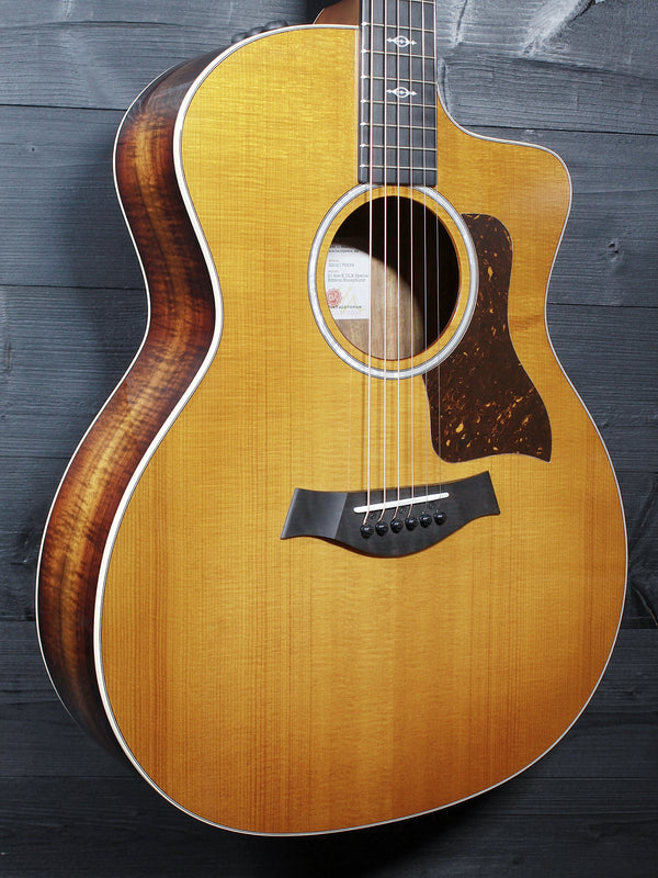 Taylor 214ce K DLX / Koa Deluxe - Special Edition Honeyburst Acoustic-Electric Guitar