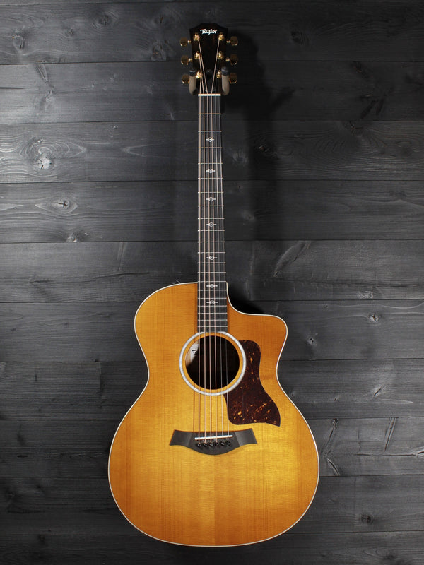 Taylor 214ce K DLX / Koa Deluxe - Special Edition Honeyburst Acoustic-Electric Guitar