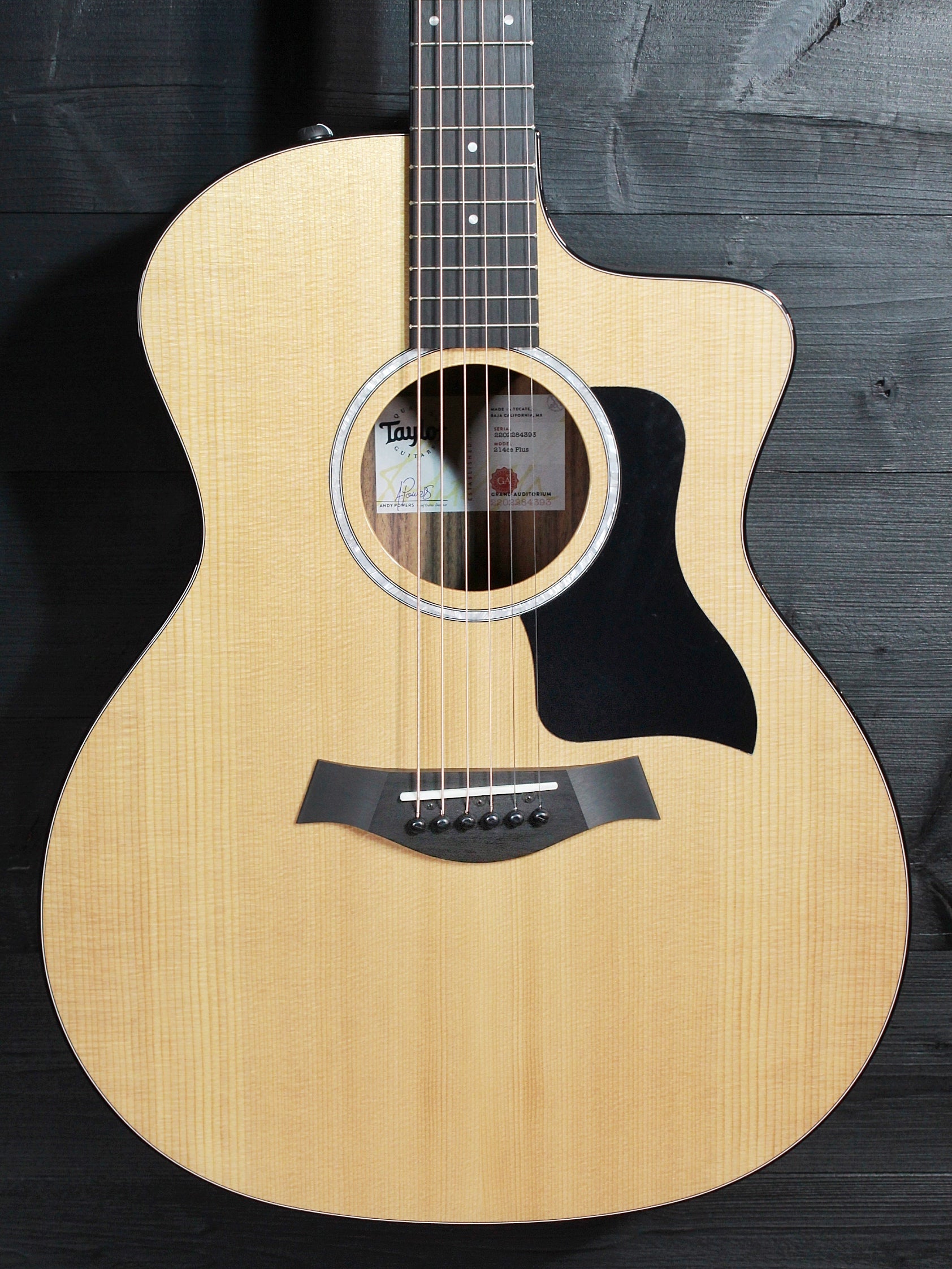 Taylor 214ce Plus Rosewood Grand Auditorium Acoustic Electric 