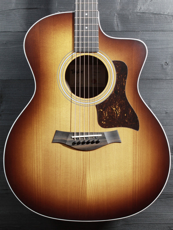 Taylor 214ce acoustic electric guitar with rare shaded edgeburst finish