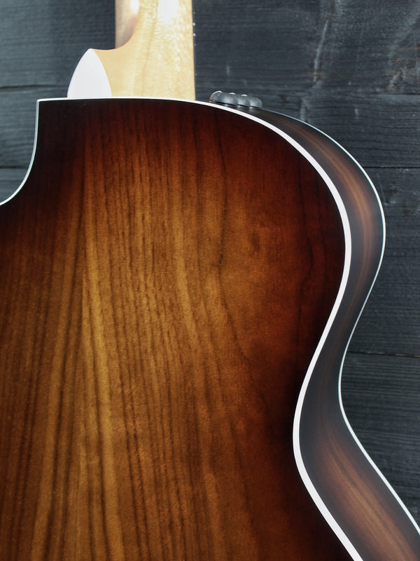 Layered walnut back on Taylor 214ce Shaded Edgeburst