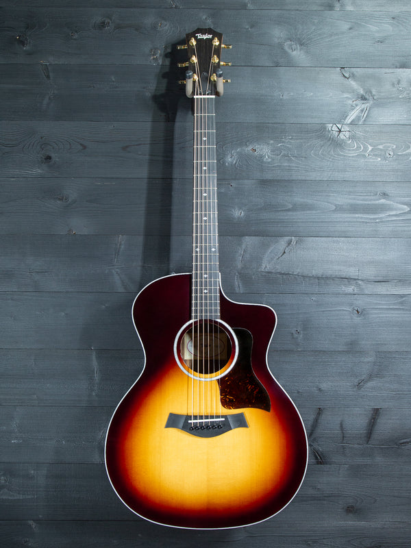 Taylor 214ce-SB DLX Deluxe Sunburst - Rosewood w/ Hardshell Case