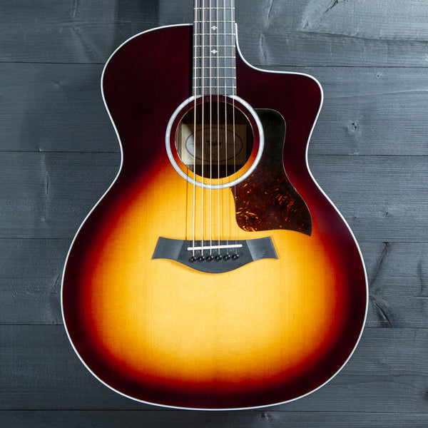 Taylor 214ce-SB DLX Deluxe Sunburst - Rosewood w/ Hardshell Case