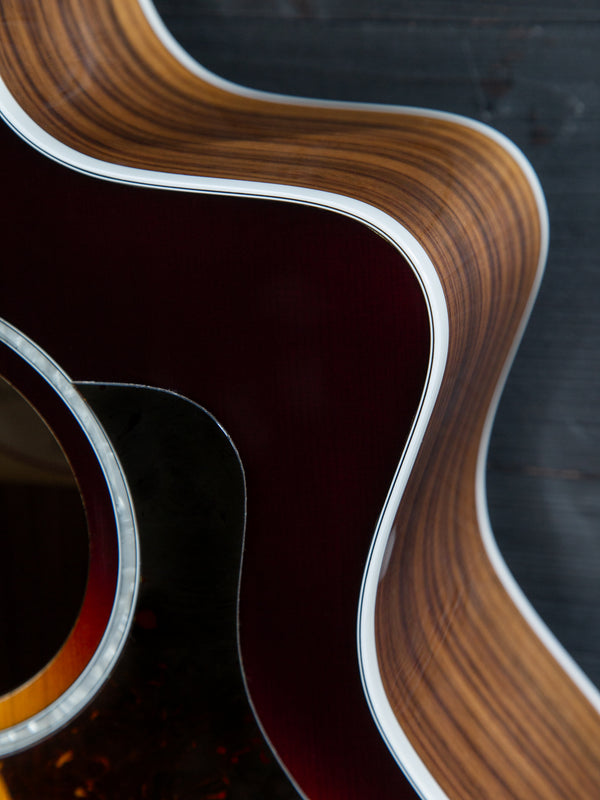 Taylor 214ce-SB DLX Deluxe Sunburst - Rosewood w/ Hardshell Case