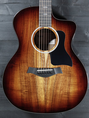 Taylor 224ce-K DLX koa acoustic electric guitar