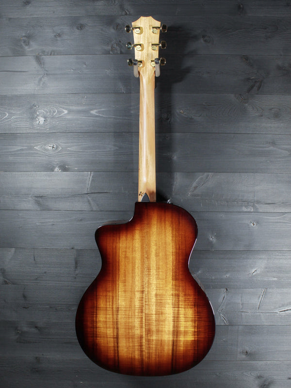Taylor 224ce-K DLX Koa Acoustic-Electric Guitar | Grand Auditorium Cutaway w/ ES2 Pickup