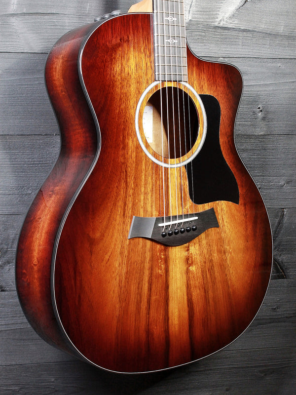 Taylor 224ce K-DLX Koa Deluxe Grand Auditorium Acoustic-Electric Guitar